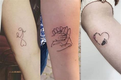 tatuajes de mama e hija pequeños|imagenes de tatuajes para hijos.